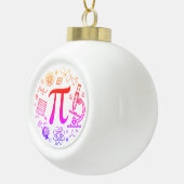 PI-liefhebber Keramische Bal Ornament (Rechts)