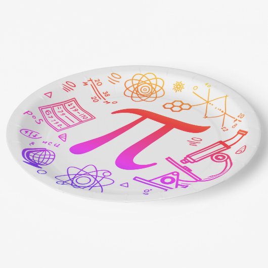 PI-liefhebber Papieren Bordje (Gekanteld)