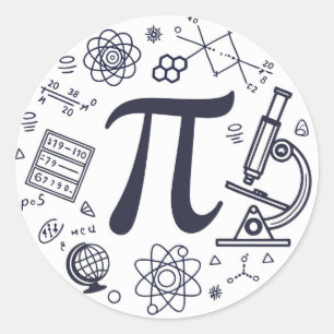 PI-liefhebber Ronde Sticker