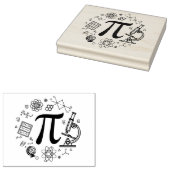 PI-liefhebber Rubberstempel (Gestempeld)