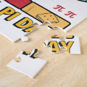 Pi-liefhebbers verenigen zich legpuzzel (Zijkant)