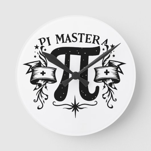 Pi Master Ronde Klok (Voorkant)