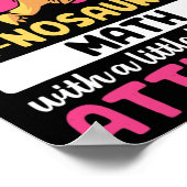 Pi Math Mathematics Dinosaur Dino Pi Day  Poster (Hoek)