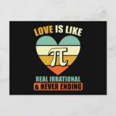 Pi Math Saying Briefkaart (Voorkant)