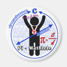 Pi-Mathlete 3.14 Pi Dag