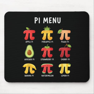 Pi Menu 3,14 Pi Nummer Symbool Wiskunde Docent Gra Muismat