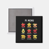 Pi Menu 3,14 Pi-nummersymbool Wiskunde Docent Grap Magneet (Voorkant / Achterkant)