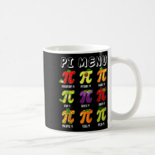 Pi Menu 3.14 Pi Symbool Grappige Fruit Leraar Kind Koffiemok