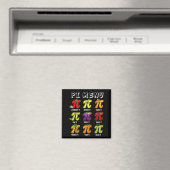 Pi Menu 3.14 Pi-symbool Grappige Fruit Leraar Kind Magneet (Insitu (Vaatwasser))