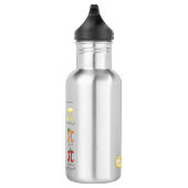 Pi Menu Cute Wiskunde Pi Dag Groene Water Flacon Waterfles (Rechts)