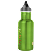 Pi Menu Cute Wiskunde Pi Dag Groene Water Flacon Waterfles (Rechts)