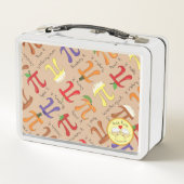 Pi Menu Cute Wiskunde Pi Day Lunch Box (Achterkant)