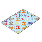 Pi Menu Cute Wiskunde Pi Day Notitieboek (Linkerzijde)