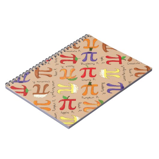 Pi Menu Cute Wiskunde Pi Day Notitieboek (Linkerzijde)