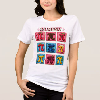 PI-MENU – Grappig Pi-dag 3.14 Wiskundeleraarontwer Tri-Blend Shirt