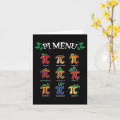 Pi Menu Pi Dag 2025 3.14 Wiskunde Docent Pie Menu (Gele Bloem)