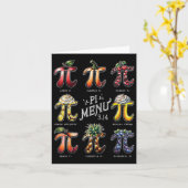 Pi Menu Pi-dag 3.14 Grappig Fruit Taart Menu Lerar (Gele Bloem)
