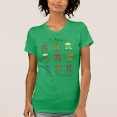 Pi Menu Schattigee Wiskunde Pi Day T-shirt voor da (Voorkant)