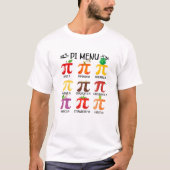 Pi-menu Tropische oplossingen Funny Pi Dag voor Ki T-shirt (Voorkant)