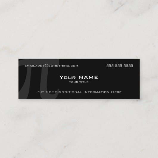 Pi Mini Visitekaartje (Voorkant)