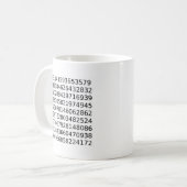 pi-mok koffiemok (Voorkant links)