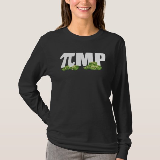 Pi MP PIMP 3 14 Wiskunde grap T-shirt (Voorkant)