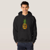 Pi neapple Math Nerd Geek Teacher Pi Day Hoodie (Voorkant volledig)