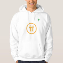 PI-netwerk ontworpen achtergelaten Sweatshirt