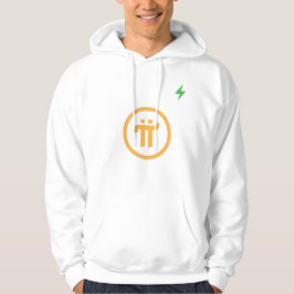 PI-netwerk ontworpen achtergelaten Sweatshirt