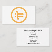 Pi-netwerk Visitekaartje (Voorkant / Achterkant)