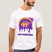 Pi Network Era Drip Art - Ruimte T-shirt (Voorkant)