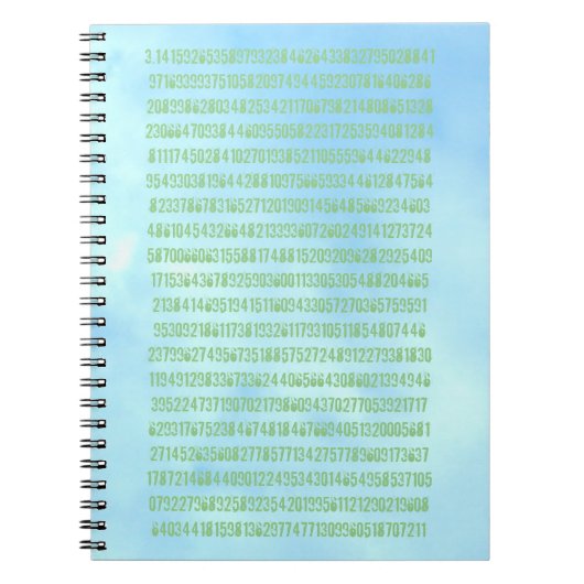 Pi-Notitieboek Notitieboek (Voorkant)