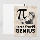 Pi Number Humor Briefkaart (Voorkant / Achterkant)