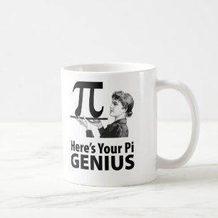 Pi Number Humor Koffiemok