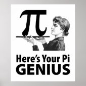 Pi Number Humor Poster (Voorkant)