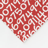 Pi Numbers kerstcadeaubon Fleece Deken (Hoek)
