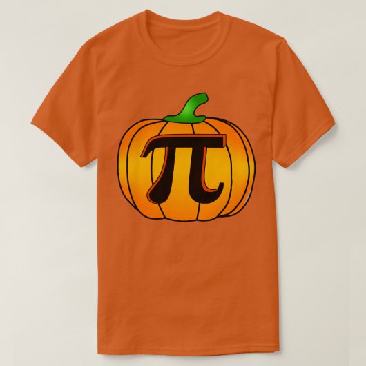 Pi-nummer 314 wiskunde citeert halloween pompoen t-shirt (Design voorkant)