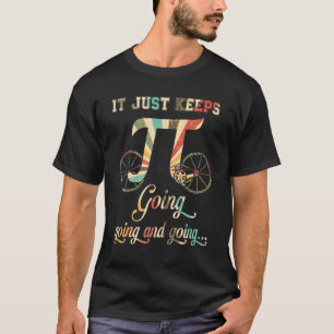 Pi Nummer Fiets - Retro Vintage Symbool Pi D T-shirt