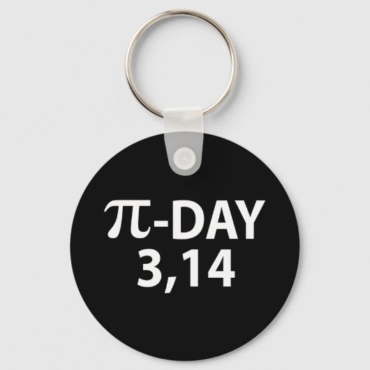 Pi-nummer per dag sleutelhanger (Voorkant)