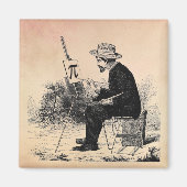 PI-nummer schilderij Magneet (Voorkant)