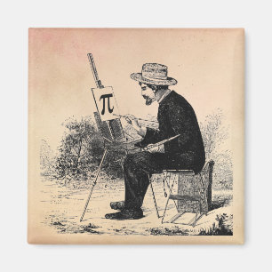 PI-nummer schilderij Magneet