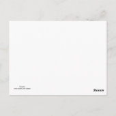 Pi-nummer tekenen briefkaart (Achterkant)