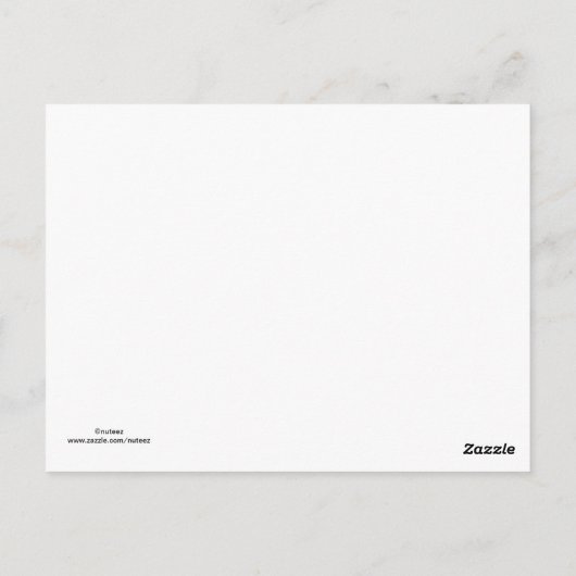 Pi-nummer tekenen briefkaart (Achterkant)