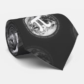 Pi-nummerpatroon | Nerd Stropdas (Opgerold)