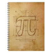 Pi-nummertekening Notitieboek (Voorkant)