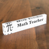 Pi One Pie Naambordje (Zijkant)