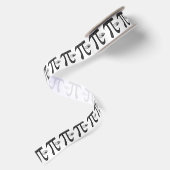 Pi One Pie Satijnen Lint (Achterkant)