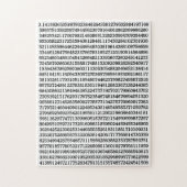 Pi - Onmogelijke wiskundige Pi 8075-cijfers Legpuzzel (Verticaal)