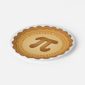 Pi Papier Borden voor PIE Papieren Bordje (Gekanteld)