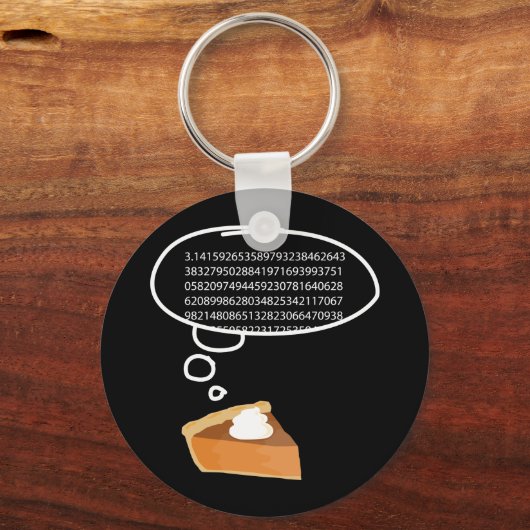 Pi Pie 3.14 Sleutelhanger (Voorkant)